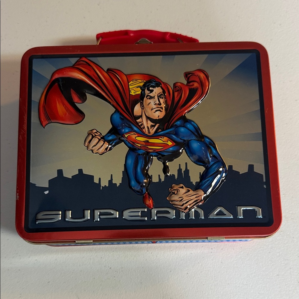 Superman 3D Metal Lunchbox
